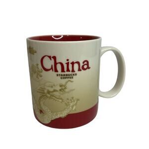 Starbucks China 2013 Global‎ Icon Series Mug Coffee Tea Cup Mug Dragon